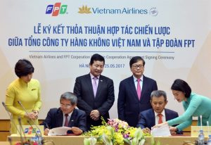 FPT、ベトナム航空と戦略的提携契約を締結