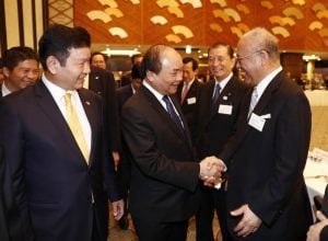 FPT会長とベトナム首相、日本で日本企業各社とのブレックファストミーティングに出席